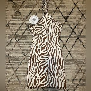 NWT princess polly jay jay mini zebra dress